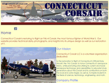 Tablet Screenshot of connecticutscorsair.com